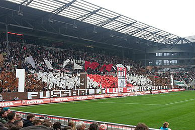 Millerntor des FC St. Pauli in der 2. Bundesliga