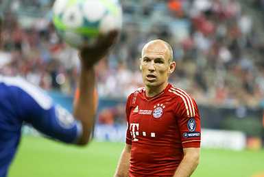 Verwandelte den letzten Bayern-Elfer: Arjen Robben