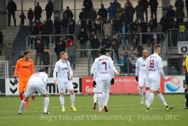 BFC Dynamo gegen Germania Halberstadt nur 1:1