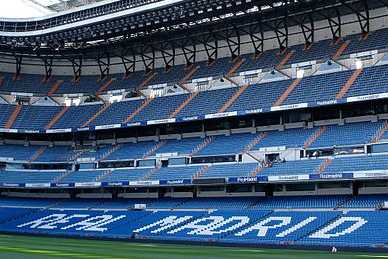 Innenansicht Bernabeu Real Madrid