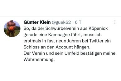 Günter Klein vermutet Union Berlin Kampagne