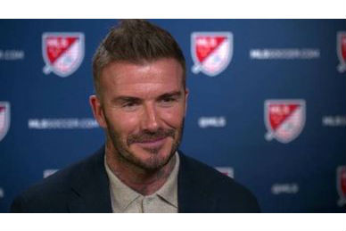 CNN führt Interview mit David Beckham