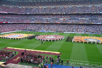 Champions League Finale 2010 Eröffnung