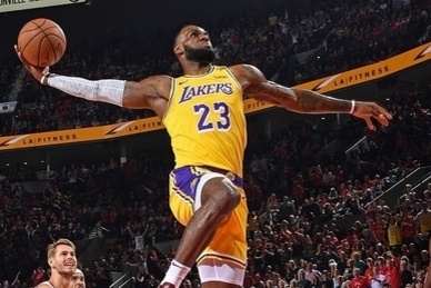 Drehte beim Comeback gleich wieder auf: Lakers-Superstar LeBron James