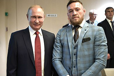 McGregor und Wladimir Putin