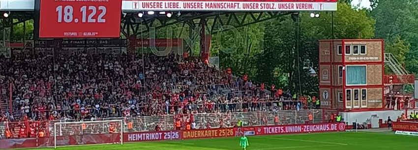 Union Berlin mit suboptimaler Vorbereitung