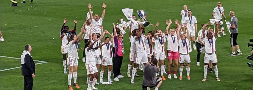 Titelfeier Womens Champions League 2021/22