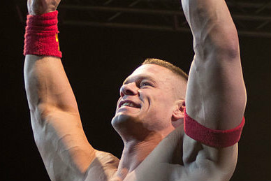 John Cena war auch beim Super-Showdown vertreten
