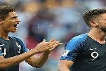 Geschafft: Varane und Giroud haben mit Frankreich das Finale der WM 2018 erreicht