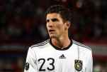 Mario Gomez traf zur zwischenzeitlichen Führung für Deutschland