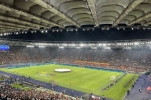 AS Rom feiert Erfolg über Bayer Leverkusen