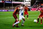Vivanne Miedema (m) erzielte im EM-Finale zwei Tore für die Niederlande
