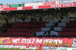 Die stimmungsvollen Fans von Union Berlin hoffen auf einen weiteren Heimsieg